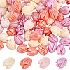 80Pcs 4 Colors Synthetic Coral Beads FIND-SP0005-83-1