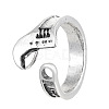 Alloy Wrench Cuff Rings WGB2616-01-2