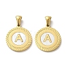 Ion Plating(IP) 304 Stainless Steel Pendants STAS-I204-A-G-1