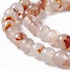 Natural Agate Beads Strands G-C011-01A-4