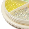 6 Color Glass Jewelry Beads GLAA-G091-01-4