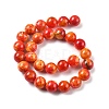 Natural Multi-Color Agate Beads Strands G-A261-B03-14mm-3