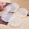 6Pcs 6 Style Silicone Flower Cup Mat Molds Sets DIY-BG0001-21-5