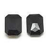Pointed Back Glass Rhinestone Cabochons RGLA-T079-13x18mm-02-2