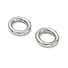 Tarnish Resistant 304 Stainless Steel Spring Gate Rings STAS-D070-01P-2