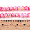 Baking Paint Glass Beads Strands DGLA-N003-6mm-A01-4