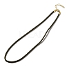 Nylon Milan Cord Necklace Making MAK-M028-01G-03-1