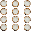 12Pcs ABS Plastic Shank Buttons BUTT-GF0003-47B-1