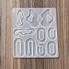 DIY Bohemian Style Irregualr Pendants Silicone Molds DIY-A039-03-2