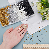 8 Sets 4 Colors Opaque Baking Paint Glass Beads DGLA-WR0001-01-3