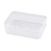 Rectangle Plastic Bead Storage Containers CON-T003-06-3