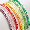 7Pcs 7 Style Glass Beaded Stretch Bracelets Set BJEW-TA00230-3