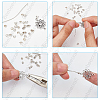 30Pcs 925 Sterling Silver Crimp Bead Cover STER-BBC0001-31-4