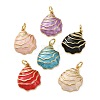 Ocean Brass Pendants KK-D221-21G-04-1