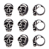 10Pcs 316 Surgical Stainless Steel Beads STAS-DC0016-70-1