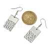 Non-Tarnish 304 Stainless Steel Geometry Dangle Earrings EJEW-JE05565-02-3