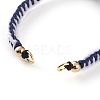 Adjustable Nylon Thread Braided Bracelet Making AJEW-JB00857-04-2