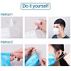 Round Polyester & Spandex Elastic Band for Mouth Cover Ear Loop OCOR-TA0001-08-20m-15