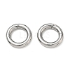 Tarnish Resistant 304 Stainless Steel Spring Gate Rings STAS-D070-01P-1