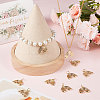 10Pcs Rack Plating Brass Pendants KK-BBC0005-62-4