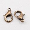 Zinc Alloy Lobster Claw Clasps E107-M-2