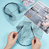 2Pcs 2 Colors Mesh Veil Cloth Hair Bands FIND-OC0003-95A-3