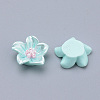 Imitation Pearl Resin Decoden Cabochons X-CRES-S302-32C-2