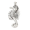 Tibetan Style Alloy Sea Horse Pendants TIBEP-Q043-231-RS-1