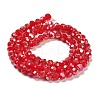 Opaque Glass Beads Stands LS-EGLA-A035-P4mm-B16-2