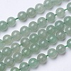 Natural Green Aventurine Beads Strands G-D855-09-10mm-1