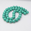 Synthetic Turquoise Beads Strands TURQ-H038-10mm-XXS11-1