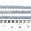 Natural Angelite Beads Strands G-G161-A05-05-5