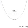 Brass Micro Pave Cubic Zirconia Necklaces for Women QH4759-2-1