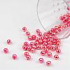 Faceted Colorful Eco-Friendly Poly Styrene Acrylic Round Beads SACR-K001-8mm-65-3