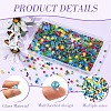 1050Pcs 10 Styles Glass Beads GLAA-YW0004-19B-4