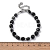 Natural Obsidian Beaded Bracelets for Women G-P563-07P-14-5