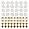 50Pcs Natural Quartz Crystal Beads G-TAD0001-10-2