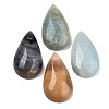 Natural Flower Amazonite Cabochons G-N326-72K-1