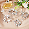   6Pcs 3 StyleCrystal Rhinestone Shoe Decoration AJEW-PH0004-50-6