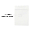 100Pcs Plastic Zip Top Bags OPP-YW0001-07B-1