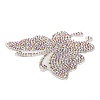  Butterfly Glass Rhinestone Patches DIY-NB0005-13-3