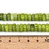 Handmade Millefiori Glass Beads Strands LAMP-T021-27B-07-4