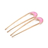 Alloy Enamel Hair Forks MRMJ-P013-A02-1