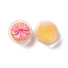 Transparent Resin Cabochons RESI-G029-C05-2
