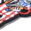 Computerized Embroidery Cloth Iron on/Sew on Patches DIY-M009-28-3