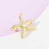 Ocean Theme Brass Cuff Rings RJEW-C135-01G-16-1