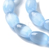 Macaron Color Natural Selenite Beads Strands X1-G-B102-A01-07-3