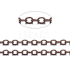 Brass Cable Chains X-CHC-034Y-R-NF-1