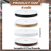 20 Yards 4 Colors Waxed Cotton Thread Cords YC-LP0001-05B-2