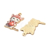 Christmas Alloy Enamel Pendants ENAM-K069-43A-2